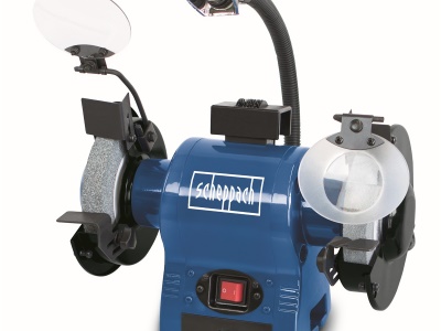 Scheppach BG 150 - dvoukotoučová bruska s indukčním motorem