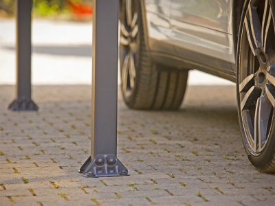 Palram - Canopia Arcadia 8500 - hliníkový (montovaný) přístřešek s obloukovou střechou