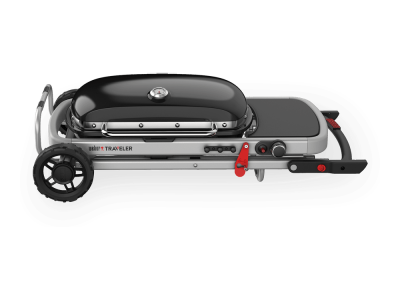 Plynový gril Weber Traveler, černý
