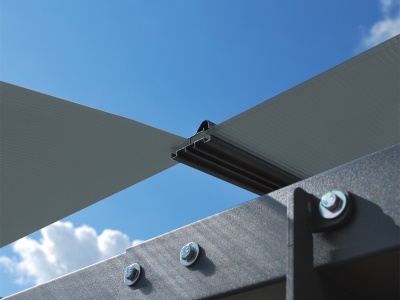 Palram - Canopia Arcadia 8500 - hliníkový (montovaný) přístřešek s obloukovou střechou