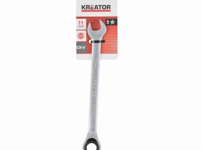 KRTH30504 - Oboustranný klíč očko-ráčna/otevřený 11 mm