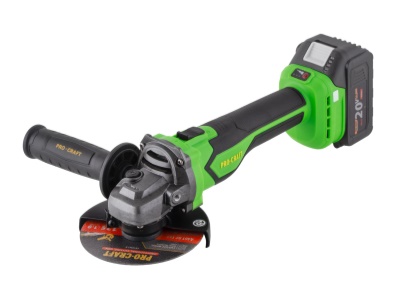 Aku úhlová bruska Procraft PGA22, 125mm