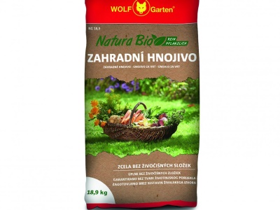 Hnojivo na trávník Wolf Garten NR 10,8, cca 160 m2