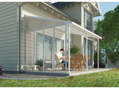 Palram - Canopia Boční stěna k pergolám Sierra / Capri (bílá)