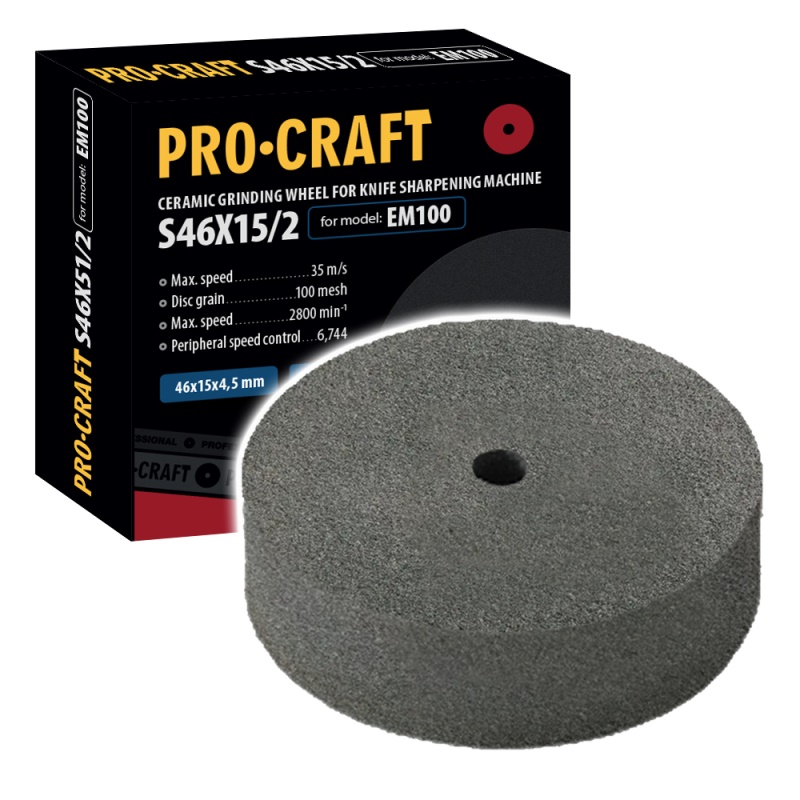 Brusný kotouč pro brousku na nože Procraft S46X15/2 /EM100