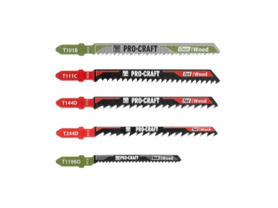 Sada pilových listů do přímočaré pily Procraft JB6