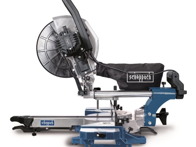 Scheppach HM 110 MP - dvourychlostní multifunkční pokosová pila s potahem a laserem