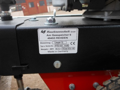 Zametací kartáč Limpar 72