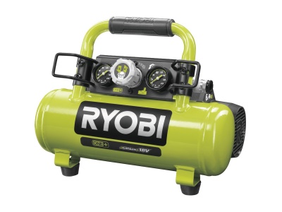 Ryobi R18AC-0 - aku 18 V kompresor ONE+ (bez baterie a nabíječky)