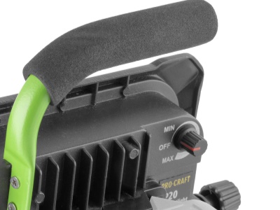 LED svítilna (reflektor) aku/220V Procraft LP20 bez akumulátoru a nabíječky