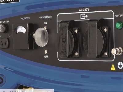 Scheppach SG 3200 - Rámová elektrocentrála 2800 W s regulací AVR