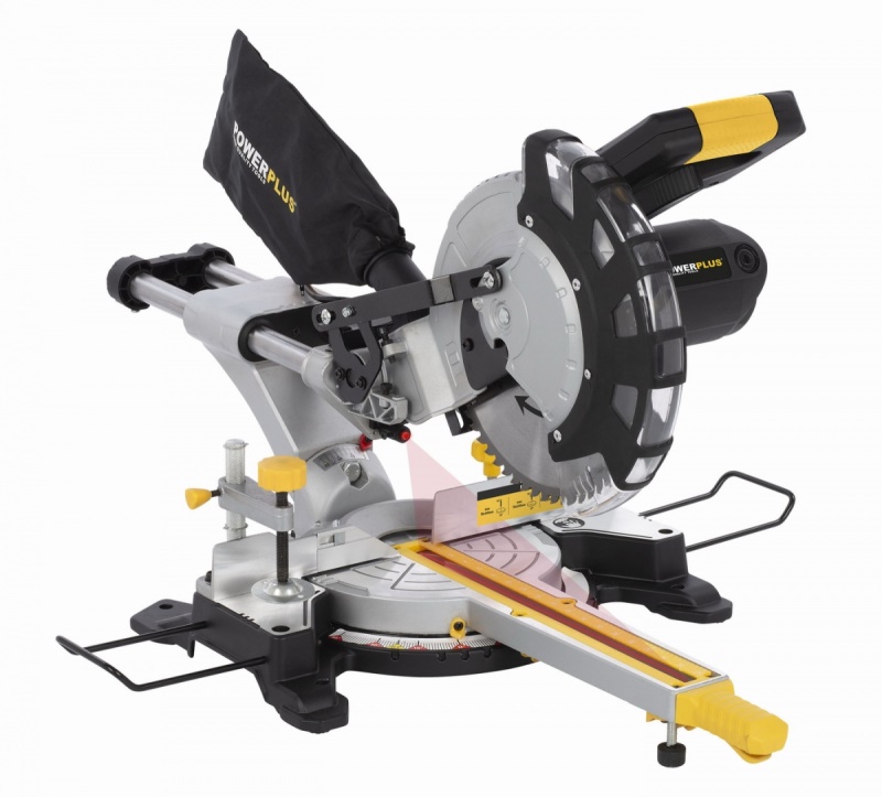 POWX07567S - Pokosová pila s potahem 2 200W / 254mm