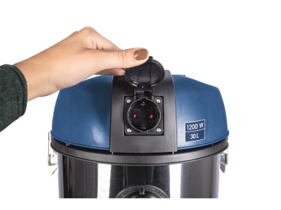 Scheppach ASP 30 PLUS - průmyslový vysavač na suché/mokré vysávání 30 l s mechanickým oklepem filtru