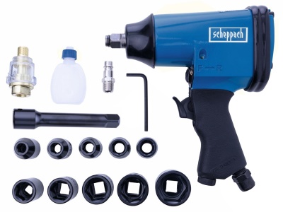 Scheppach Pneumatický rázový utahovák 1/2"