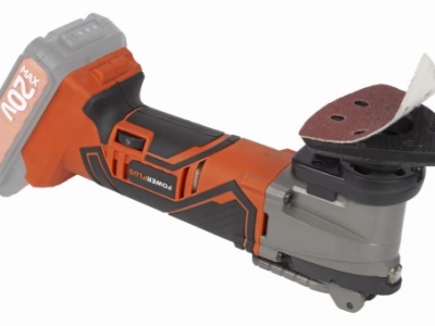 POWDP4060 - Aku multitool oscilační bruska 20V (bez AKU)