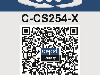 Scheppach C-CS254-X-SET L - 20 V IXES aku řetězová pila + 4Ah baterie + nabíječka 2,4 A
