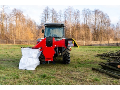 Špalíkovač za traktor PTO - Model RP-200 BIG BAG