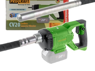Aku zhutňovač betonu Procraft СV20bb (bez baterie a nabíječky)