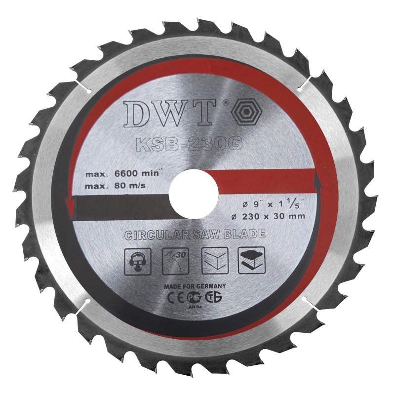 DWT KSB-230 G - pilový kotouč ( 230 x 30 x 2,2 mm, 30 Z )