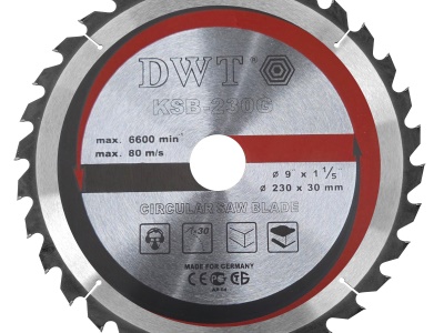 DWT KSB-230 G - pilový kotouč ( 230 x 30 x 2,2 mm, 30 Z )