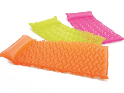 Lehátko nafukovací "Vlnovka"  - žluté