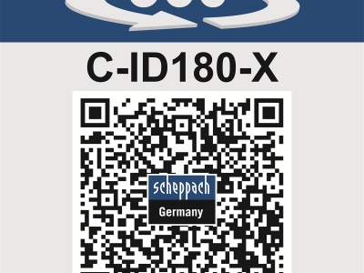 Scheppach C-ID180-X-SET S - aku 20 V IXES rázový utahovák + 2Ah baterie + nabíječka 2,4 A