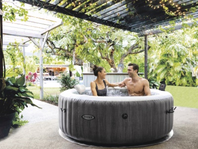 Bazén vířivý nafukovací Pure Spa - Bubble Greywood Deluxe 4 HWS