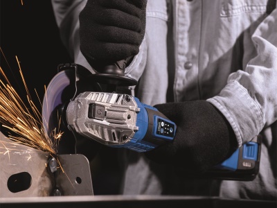 Scheppach BC-AG125-X - 20 V IXES aku úhlová bruska (bez baterie a nabíječky)