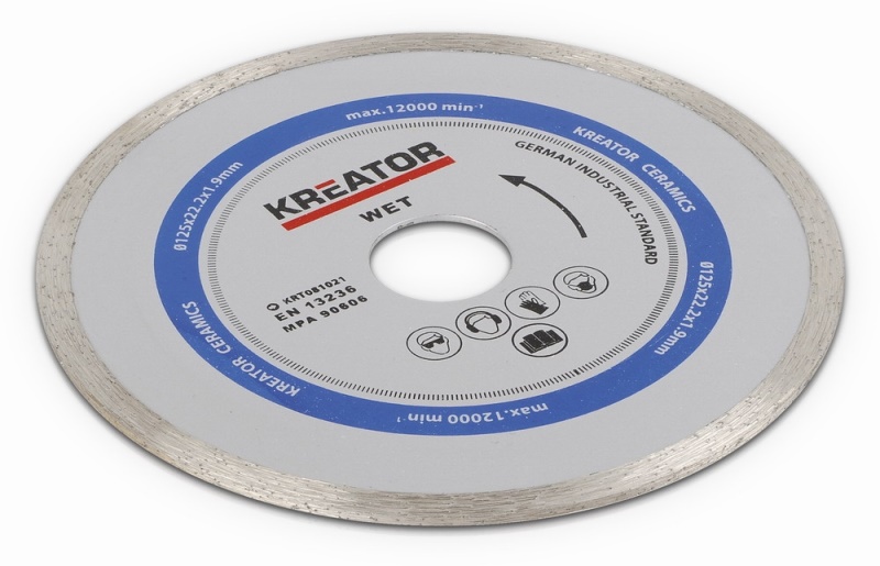 KRT081021 - Diamantový kotouč 125mm WET