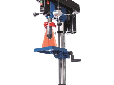 Scheppach DP 19 VARIO - stojanová vrtačka s křížovým laserem