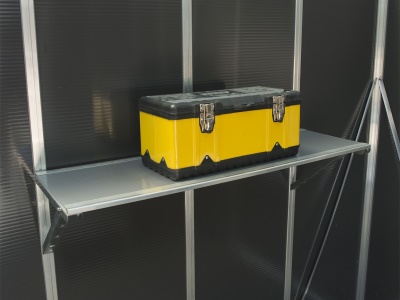 Palram - Canopia Skylight Utility Shelf - praktická závěsná police pro domky série Yukon 11