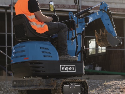 Scheppach EXC 815 - Minibagr