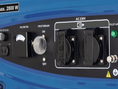 Scheppach SG 3200 - rámová elektrocentrála 2800 W s AVR regulací