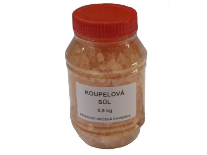 Sůl drcená v dóze 0,5 kg - natural