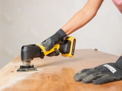 POWXB40020 - Aku multitool oscilační bruska 20V