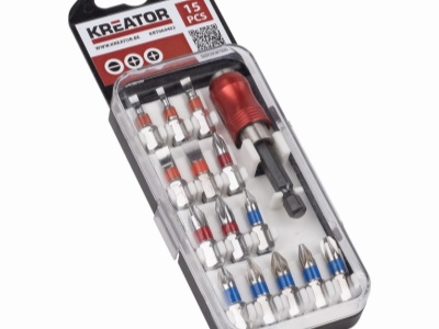 KRT064402 - Sada bitů 15 ks SL/PH/PZ