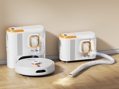 D20SMAX - Robotický vysavač Teendow 3v1 Pet Grooming Tool