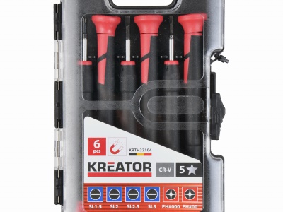 KRTH22104 - Sada precizních šroubováků SL/PH - HIGH QUALITY