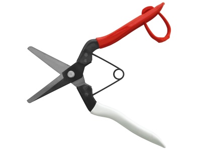 Okatsune 306 - sklízecí nůžky s rovnými čepelemi