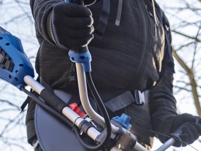 Scheppach BC-BCH380/40-X - 2x20 V IXES aku křovinořez 2v1 (bez baterie a nabíječky)