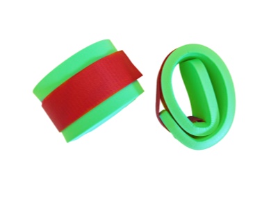 Rukávky plavecké na suchý zip - pár - zelená