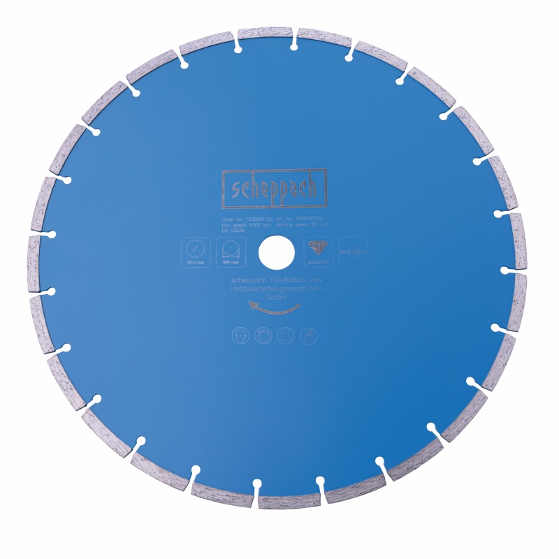 Scheppach Diamantový řezný kotouč ( 350 x 25,4 x 3,2 mm, 24 Z ) - pro HSM 3500 / PTS 400