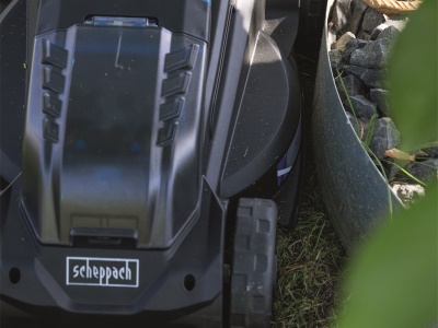 Scheppach BC-MP320-X-SET L - 20 V IXES aku sekačka 3v1 + 4Ah baterie + nabíječka 2,4 A