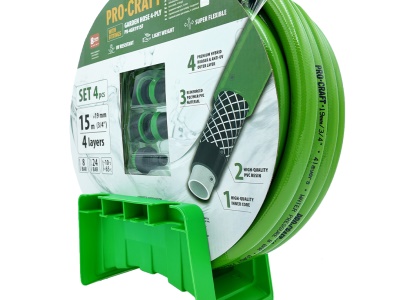 Zelená zahradní hadice Procraft PR-4GH1915F