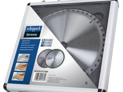 Scheppach Sada 2 pilových kotoučů TCT ( 254 x 30 x 2,8 mm, 48/60 Z ) - pro HS 254 / HM 110 MP / HM 100 T