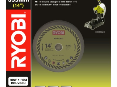 RYOBI COSB355A1 - řezný kotouč na železo 355 x 25,4 x 3 mm ( pro ECO2335HG / MT 150 / MT 140 )