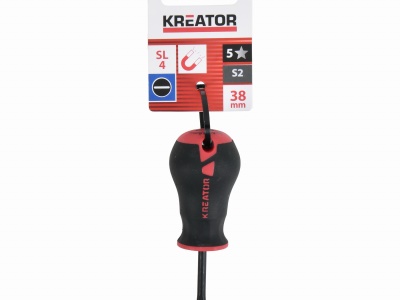 KRTH21201 - Šroubovák krátký SL4 x 38mm