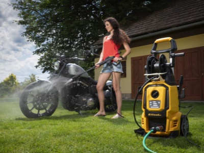 Riwall PRO REPW 180 RC SET - Elektrická tlaková myčka 180 barů s dálkovým ovládáním a příslušenstvím