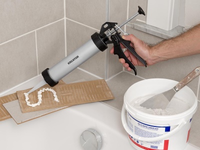 KRTH40004 - Kovová vytlačovací pistole 225mm hliníková