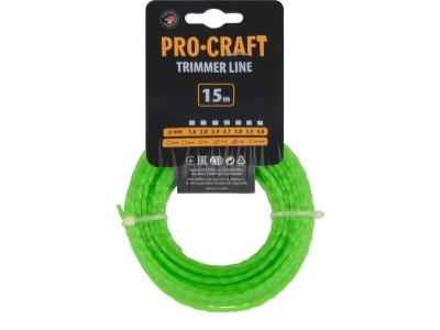 Struna žací (2.7mm) (15m) spirála PROCRAFT SP-2.7/15
